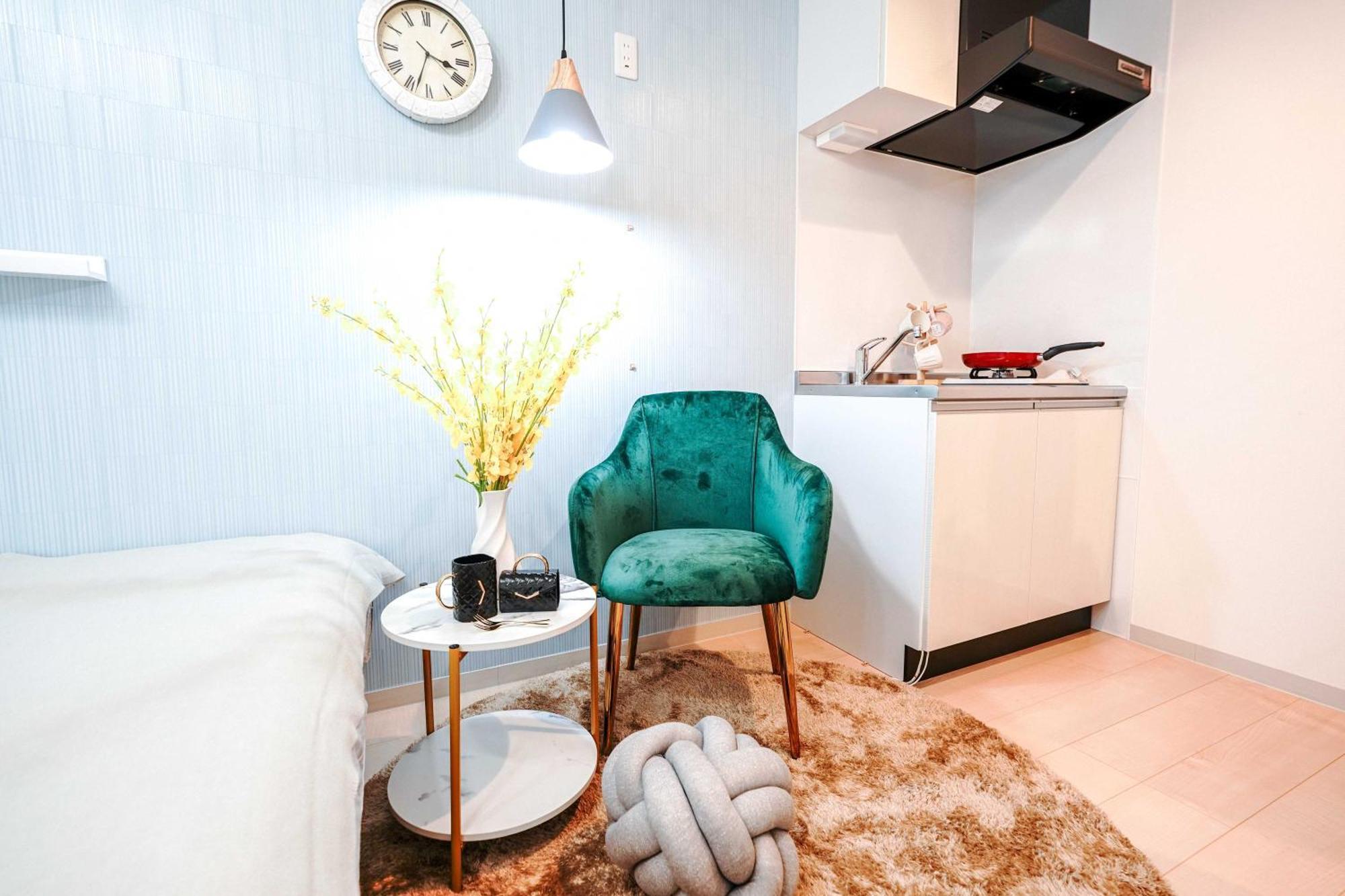 Apartamento B33池袋最中心 交通便利车站3分 Ikebukuro Center 3 Mins To St Max 4p 直达新宿 涉谷 表参道 池袋 上野 代代木 银座 原宿